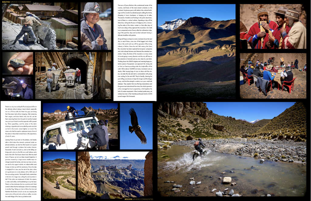 Moto Revue magazine - continental divide trail motorcycles